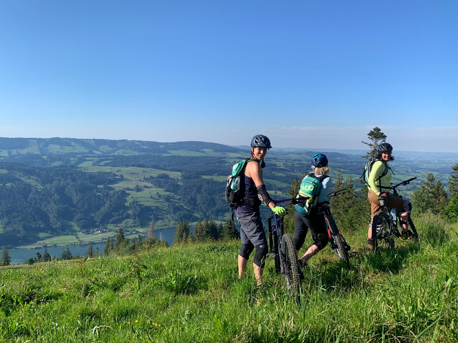 Moountainbiker Hörnerdörfer